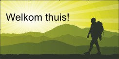 Spandoek Welkom Thuis