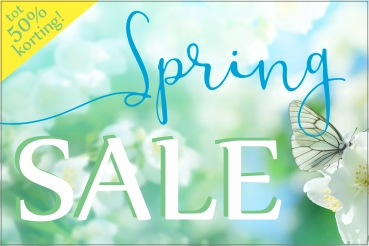 spring sale tot 50 korting