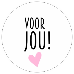 Sticker voor jou