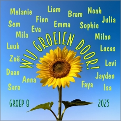 Stoeptegel Groep 8 Wij Groeien Door
