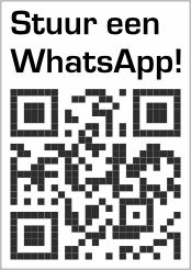 Stuur een WhatsApp QR code sticker