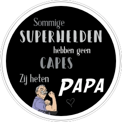 Superheld papa