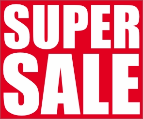 SUPERSALE (Achter Glas)