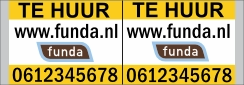 TE HUUR bord