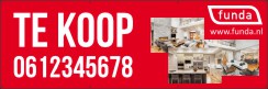 TE KOOP voorbeeld