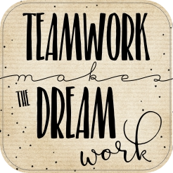 Teamwork sticker