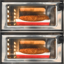 Tegeltje snackmuur
