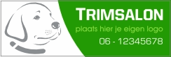 Trimsalon bumpersticker