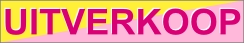 Uitverkoop Kleurrijk