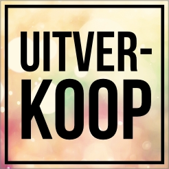 Uitverkoop vierkant (Achter Glas)