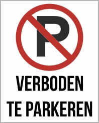 Verboden te parkeren