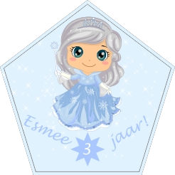 Verjaardag 3 jaar ijsprinses