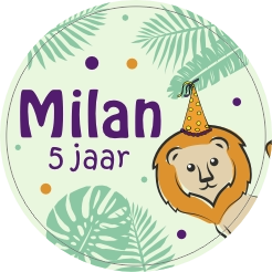Verjaardag 5 jaar jungle