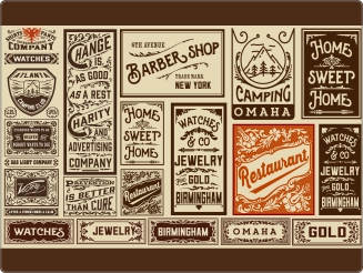 Vintage Laptop Sticker 15 inch
