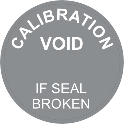 Void if broken grijze sticker