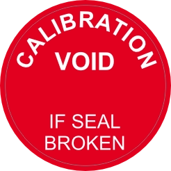Void if broken rode sticker