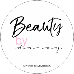 Voorbeeldsticker beautysalon (Achter Glas)