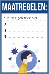 Vul eigen maatregelen in