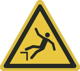 W008 Vallen door hoogteverschil
