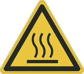 W017 Warm oppervlak
