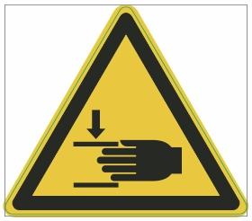W024 Knellingsgevaar hand