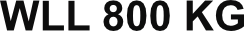 WLL 800 KG
