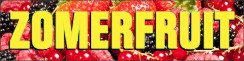 Zomerfruit Te Koop Spandoek